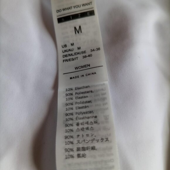 Pink Shiny Leggings Sz M - Picture 8 of 9